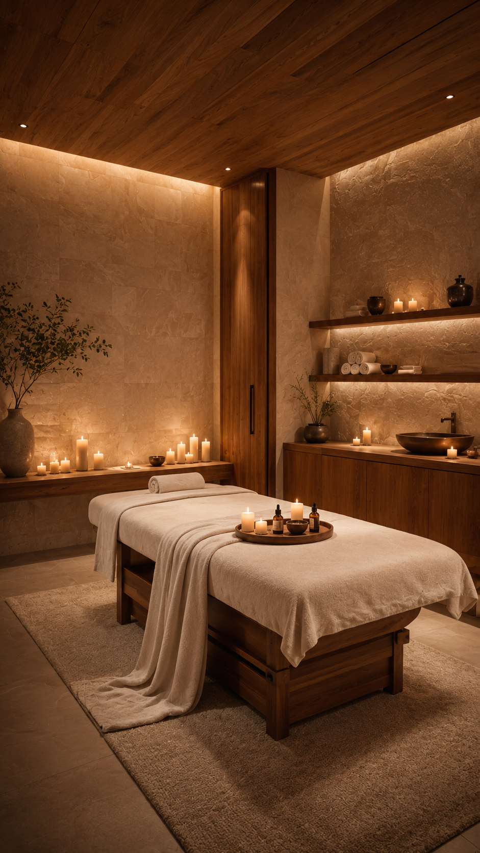 Cabine premium de la démo Massage Spa