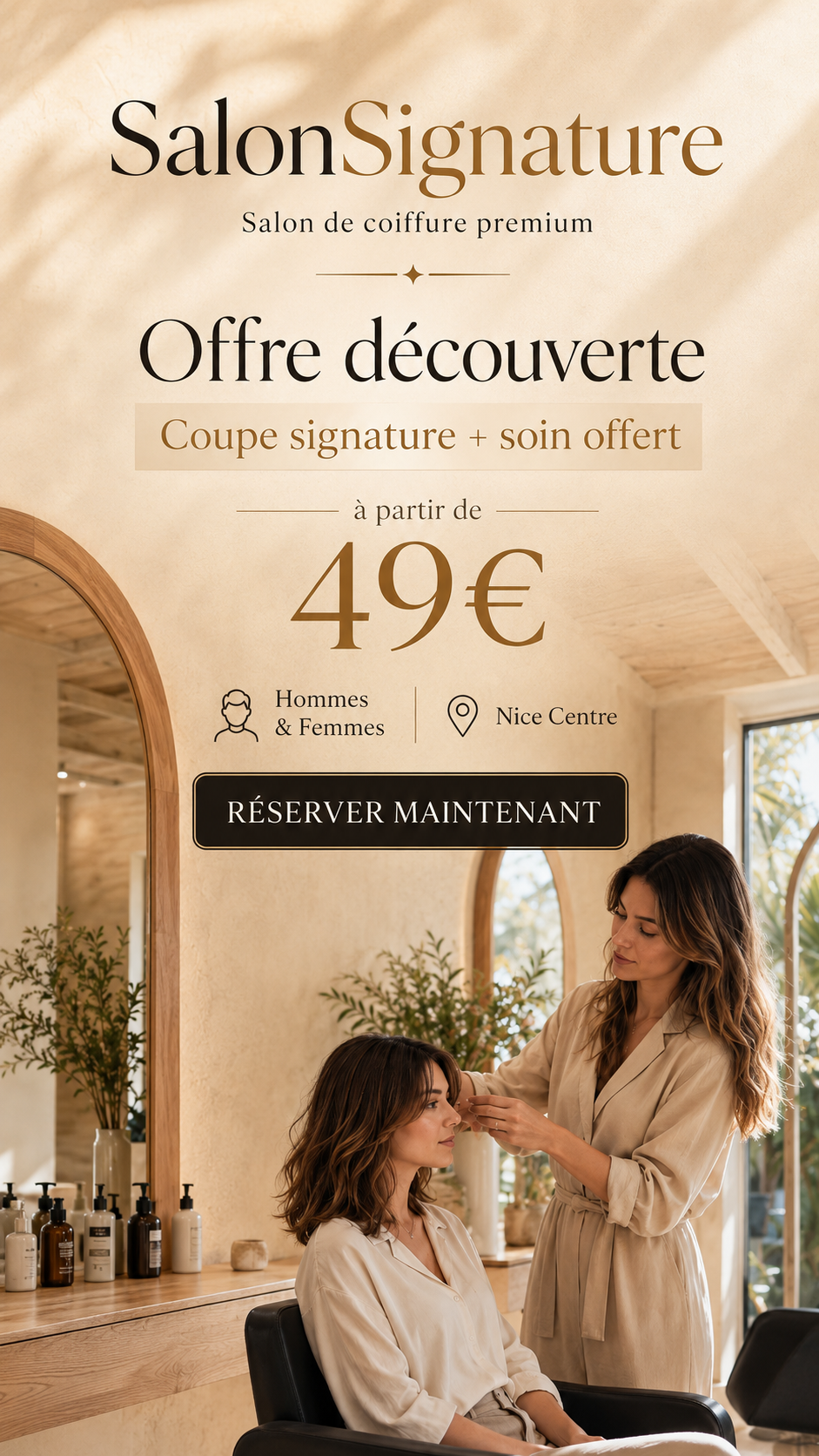 Carte offre finale de l’univers Élégance