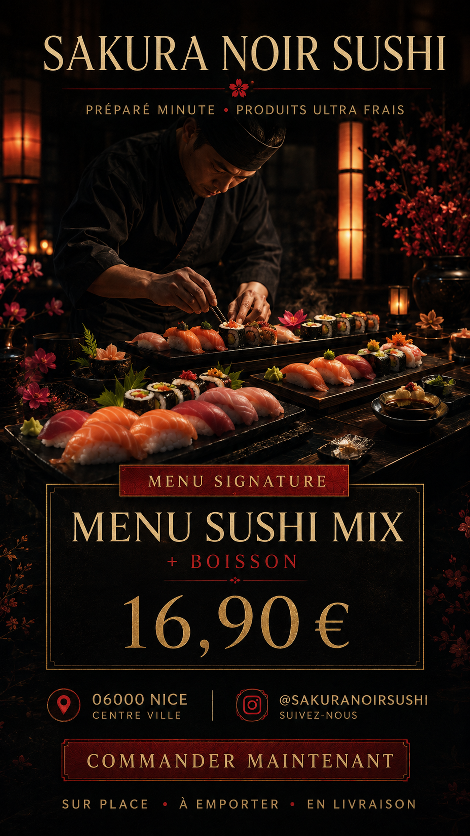 Carte finale SUSHI IA PREMIUM